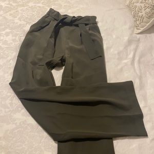 Lululemon green dress pants